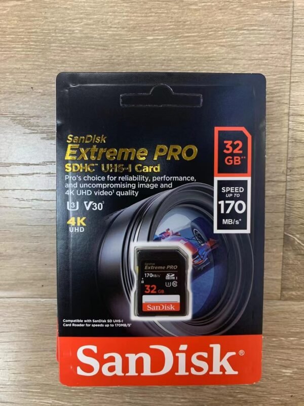 Sandisk Extreme Pro SD card 128gb