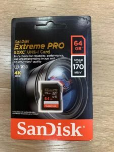 SanDisk Extreme PRO 64GB Sd card