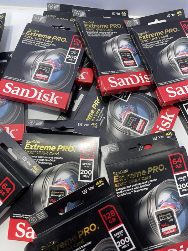 SanDisk Extreme Pro SD Card 128GB Wholesale