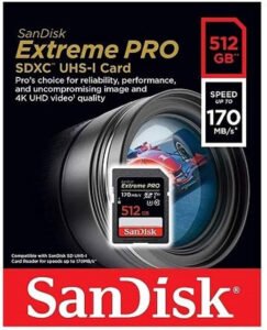 Sandisk Extreme Pro SD Card 512GB Wholesale