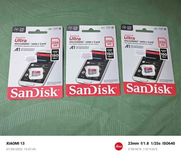 sandisk ultra a1 256gb